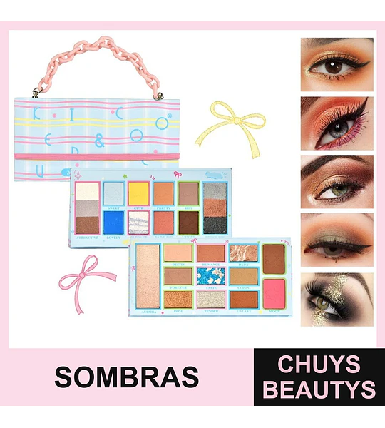 Paleta De Sombras De 26 Colores KC1147
