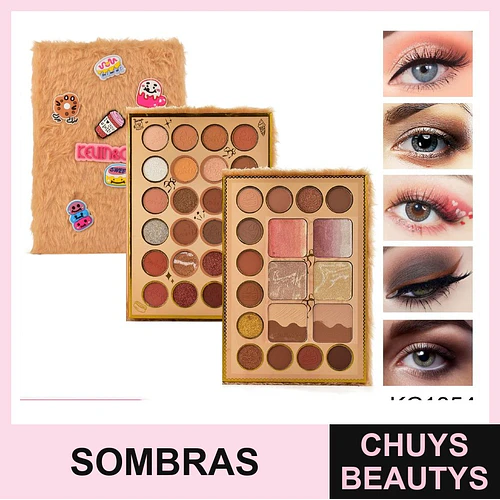 Paleta De Sombras Afelpada You´Re Invited De 42 Colores - Chuys Beautys | Chuys Beautys