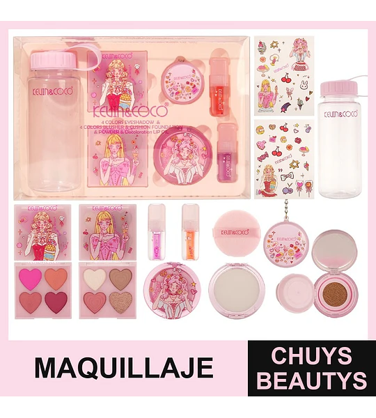 Set De Maquillaje Lollipop Girl De 7Pcs