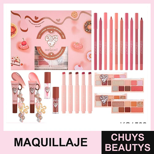 Set De Maquillaje Love Is In The Air De 16Pcs - Chuys Beautys | Chuys Beautys