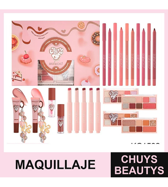 Set De Maquillaje Love Is In The Air De 16Pcs