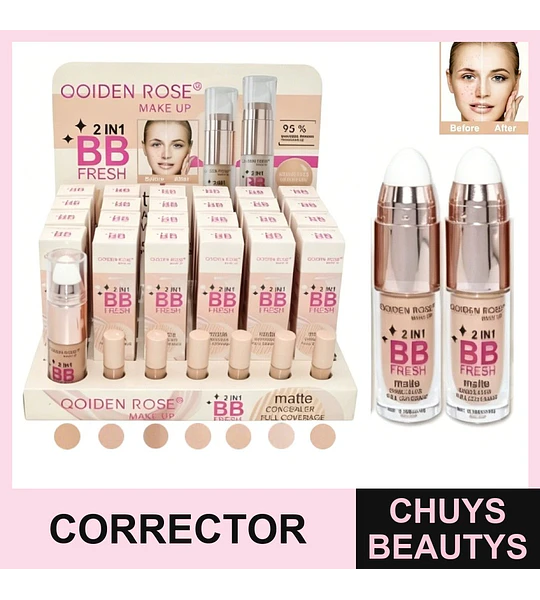 Corrector Liquido 6 Colores