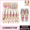 Corrector Liquido 6 Colores 2
