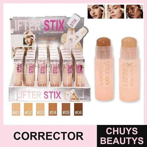 Corrector en Barra 6 Colores - Chuys Beautys | Chuys Beautys