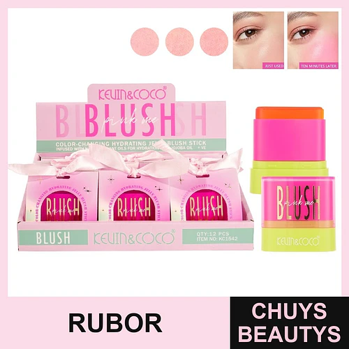 Rubor En Barra Pink Me - Chuys Beautys | Chuys Beautys