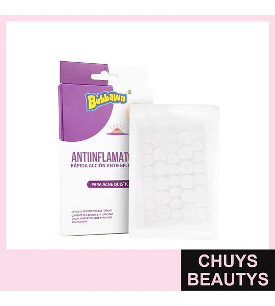 Parches para Acné BUBBALUU Morado