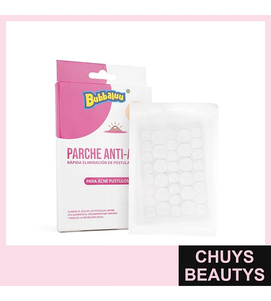 Parches para Acné Postular BUBBALUU Rosado