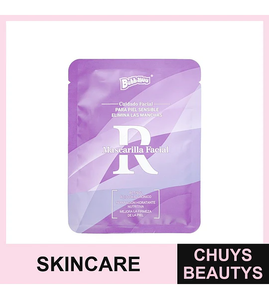 Mascarilla de Retinol BUBBALUU