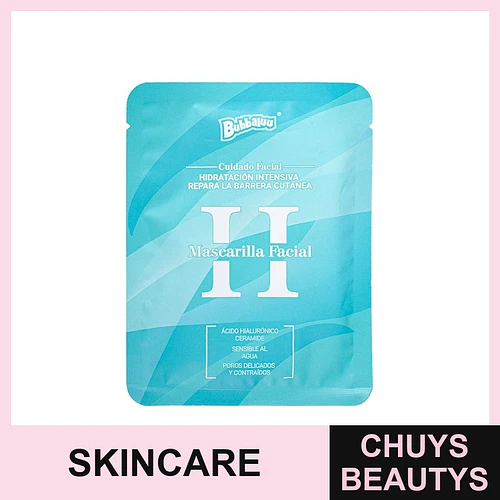Mascarilla de Acido Hialuronico BUBBALUU - Chuys Beautys | Chuys Beautys