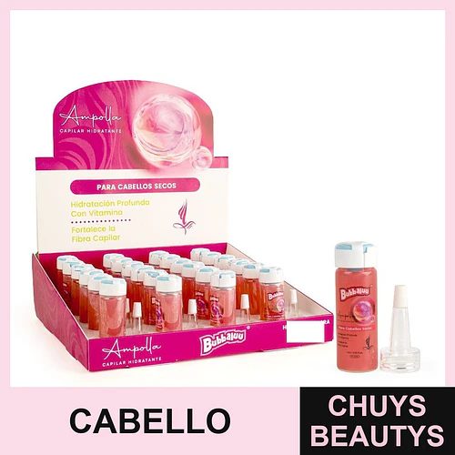 Ampolla para Cabello Seco BUBBALUU 15ml - Chuys Beautys | Chuys Beautys