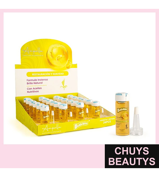 Ampolla Restauración y Suavidad BUBBALUU 15ml