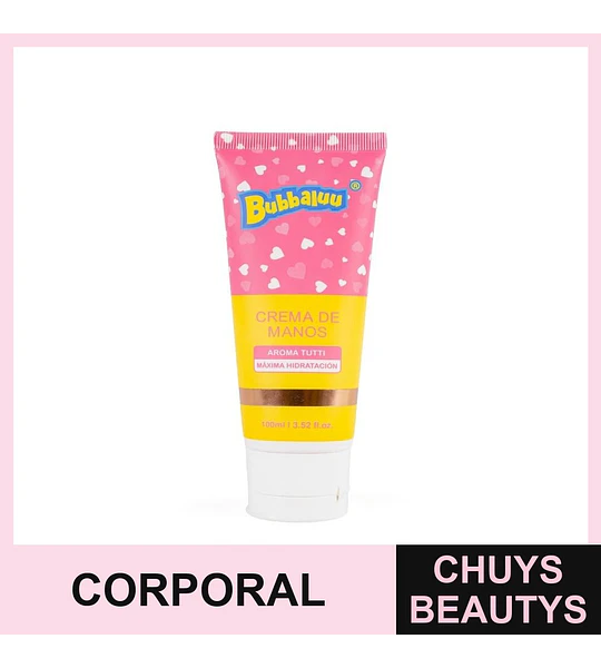 Crema de Manos Tutti Frutti BUBBALUU 100ml