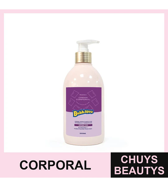 Crema Corporal BUBBALUU Uva