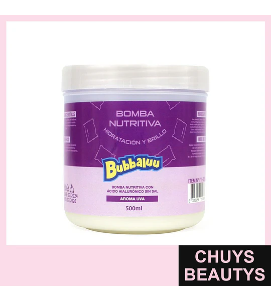 Bomba Nutritiva BUBBALUU Uva