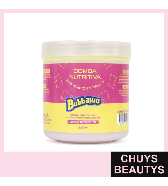 Bomba Nutritiva BUBBALUU Tuti Frutti