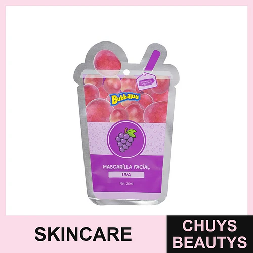 Mascarilla Facial Uva BUBBALUU - Chuys Beautys | Chuys Beautys