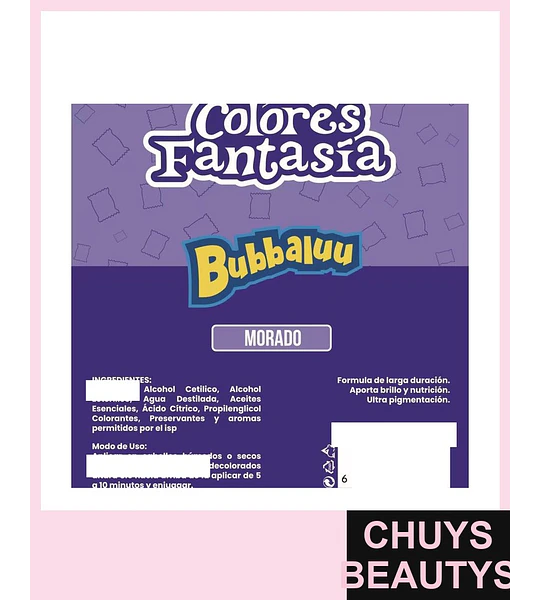 Colores Fantasía Morado