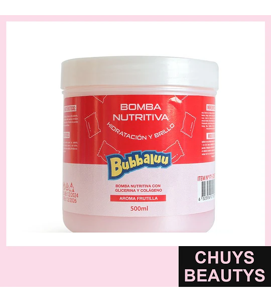 Bomba BUBBALUU Frutilla Reaniay 500ml