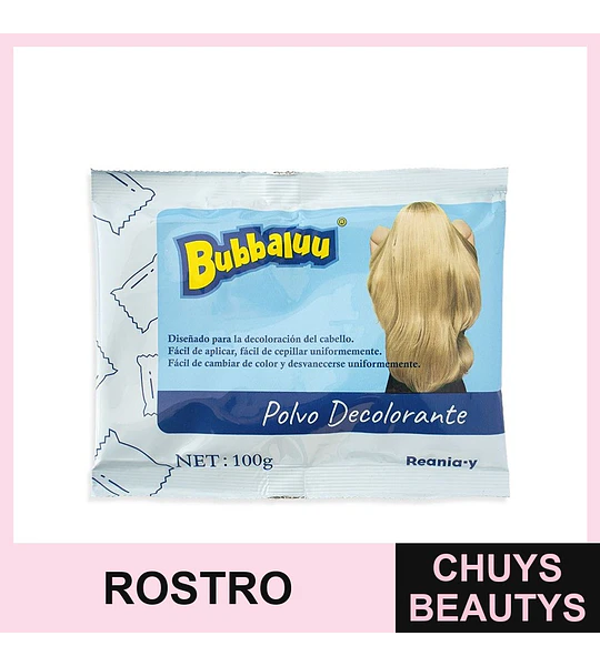 Polvo Decolorante BUBBALUU 100gr