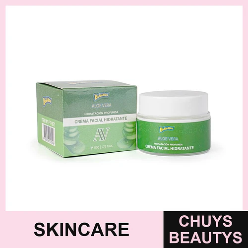 Crema Facial Hidratante Aloe Vera BUBBALUU - Chuys Beautys | Chuys Beautys