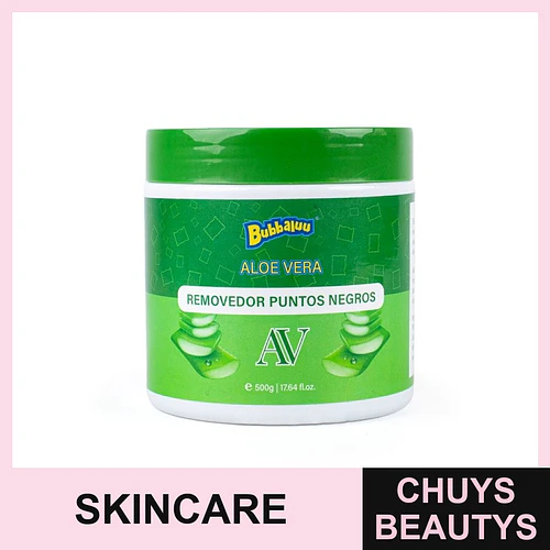 Mascarilla Puntos Negros Aloe Vera BUBBALUU - Chuys Beautys | Chuys Beautys
