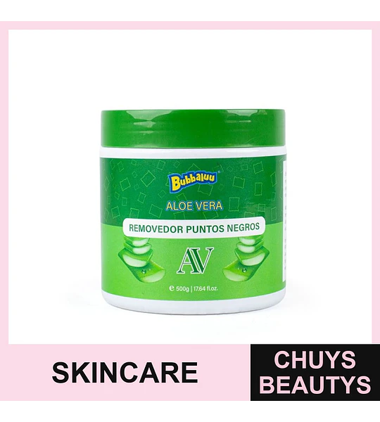 Mascarilla Puntos Negros Aloe Vera BUBBALUU