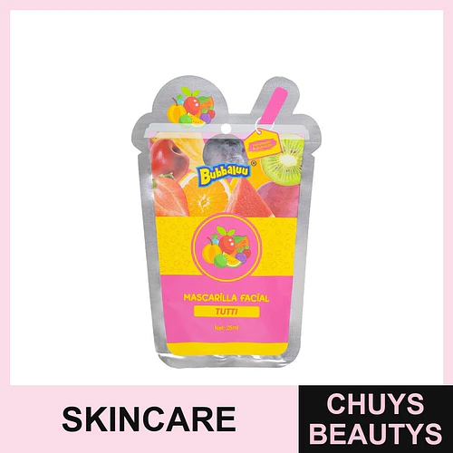 Mascarilla Facial Tutti BUBBALUU - Chuys Beautys | Chuys Beautys
