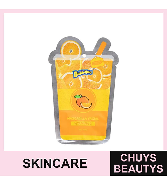 Mascarilla Facial Vitamina C BUBBALUU