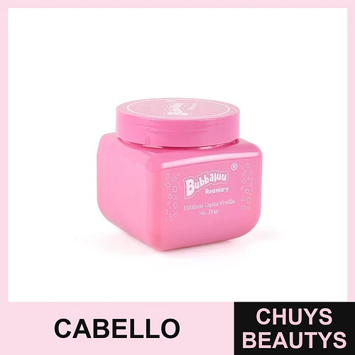 Exfoliante Capilar Frutilla BUBBALUU - Chuys Beautys | Chuys Beautys