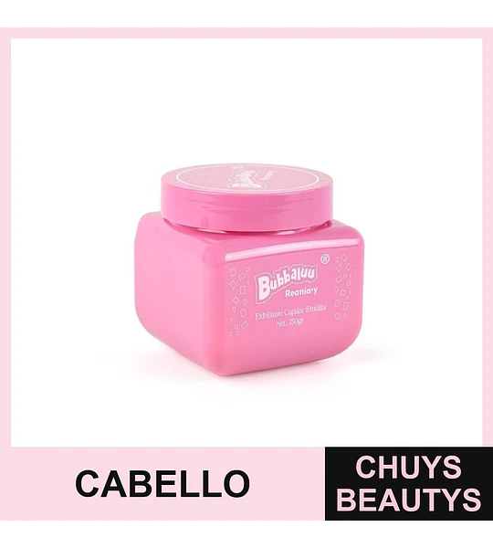 Exfoliante Capilar Frutilla BUBBALUU