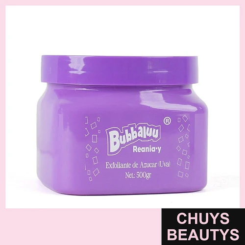 Exfoliante de Azucar Uva BUBBALUU - Chuys Beautys | Chuys Beautys