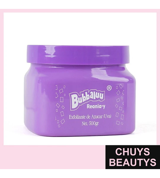 Exfoliante de Azucar Uva BUBBALUU