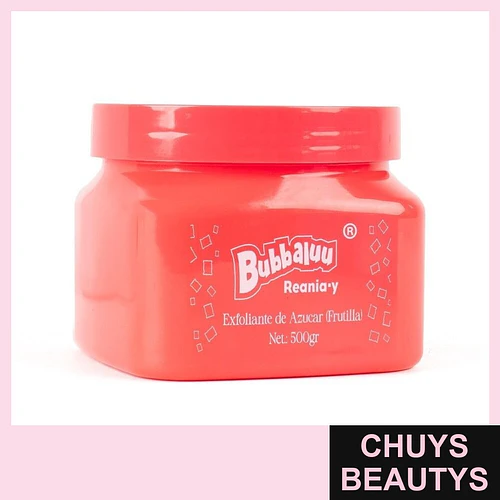 Exfoliante de Azucar Aroma Frutilla BUBBALUU - Chuys Beautys | Chuys Beautys