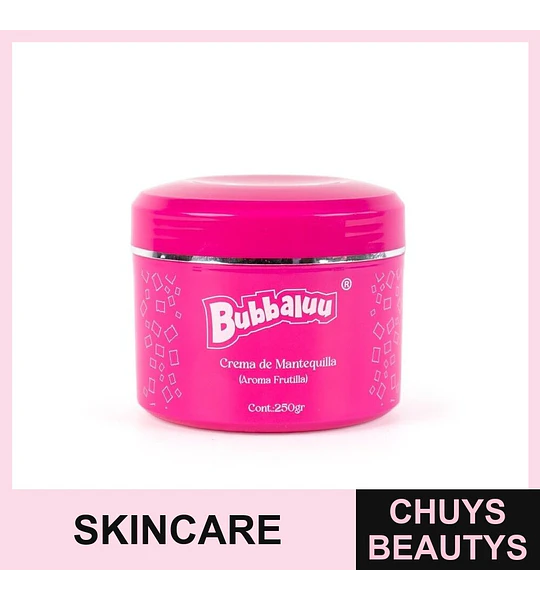 Crema de Mantequilla Frutilla BUBBALUU