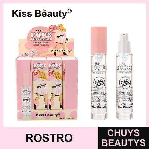 Kiss Bèauty The POREfessional Primer Base Extensor de Maquillaje Perla - Chuys Beautys | Chuys Beautys