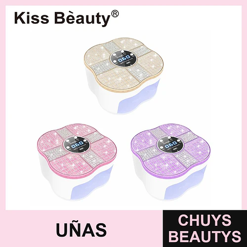 Lámpara de Uñas UV/LED Digital Kiss Bèauty con Diseño Brillante - Chuys Beautys | Chuys Beautys