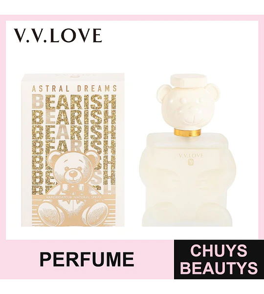 Eau de Parfum V.V. Love Astral Dreams Bearish con botella de osito
