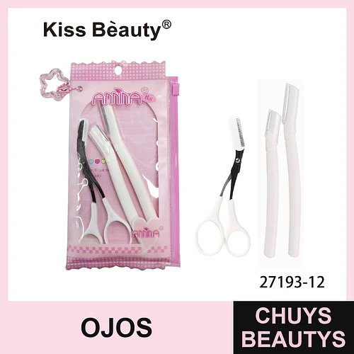 Set de herramientas de precisión para cejas Kiss Bèauty Annina - Chuys Beautys | Chuys Beautys