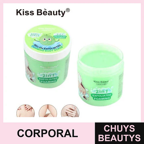 Exfoliante Corporal Espumoso 2 en 1 Kiss Bèauty con Extracto de Melón - Chuys Beautys | Chuys Beautys