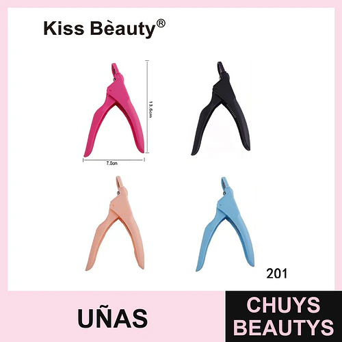 Cortador de puntas de uñas acrílicas Kiss Bèauty profesional - Chuys Beautys | Chuys Beautys