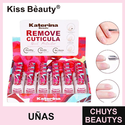 Removedor de Cutículas Katerina Beauty Protector de Uñas - Chuys Beautys | Chuys Beautys
