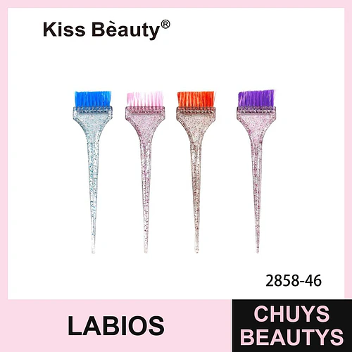 Set de 4 Pinceles Aplicadores de Tinte para Cabello Glitter Kiss Bèauty - Chuys Beautys | Chuys Beautys