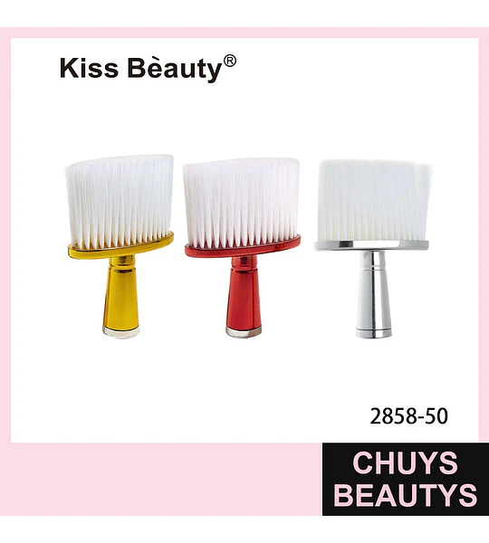 Cepillo Barbero Quita Pelos Kiss Bèauty para Cuello y Cara