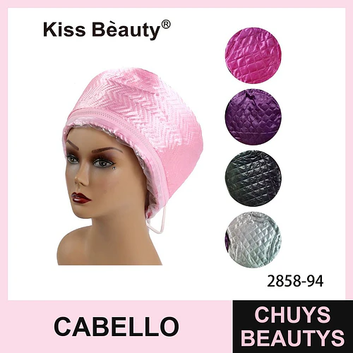 Gorro Térmico Eléctrico Acolchado Kiss Bèauty para Tratamientos Capilares - Chuys Beautys | Chuys Beautys