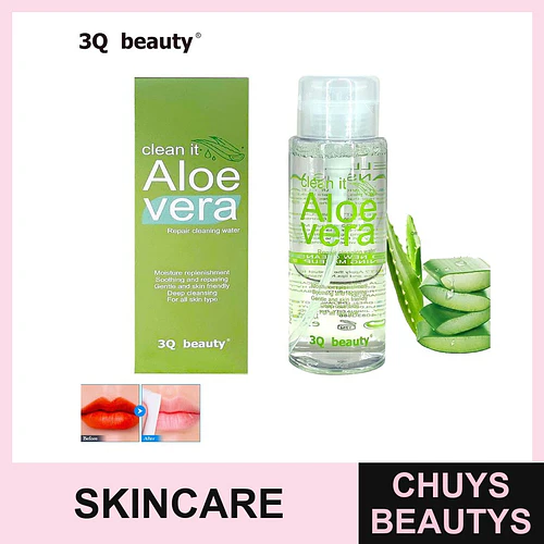 Agua Limpiadora Reparadora con Aloe Vera 3Q Beauty 290ml - Chuys Beautys | Chuys Beautys