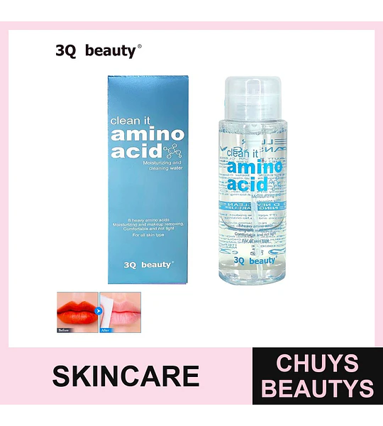 Agua Limpiadora e Hidratante Clean It Amino Acid 3Q Beauty