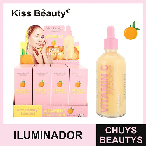 Loción Facial Iluminadora con Vitamina C Kiss Bèauty Skin Clinic - Chuys Beautys | Chuys Beautys