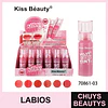 Tinta de Labios Velvet Silky Matte Kiss Bèauty Larga Duración 6