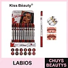 Lápices Delineadores de Labios Clásicos Miss Demi, Kit Surtido de 12 Tonos 3