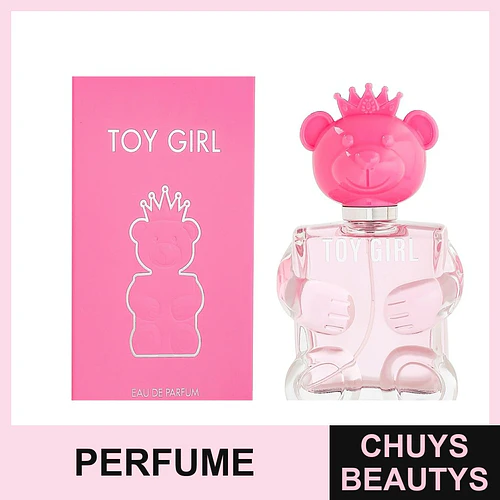 Perfume Eau de Parfum Toy Girl con diseño de oso y corona 100ml - Chuys Beautys | Chuys Beautys